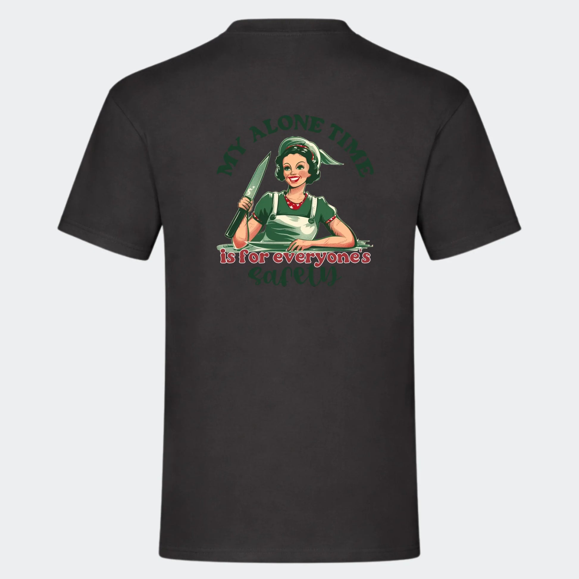 T-shirt - Retro hustru citater Customizer TeeInBlue