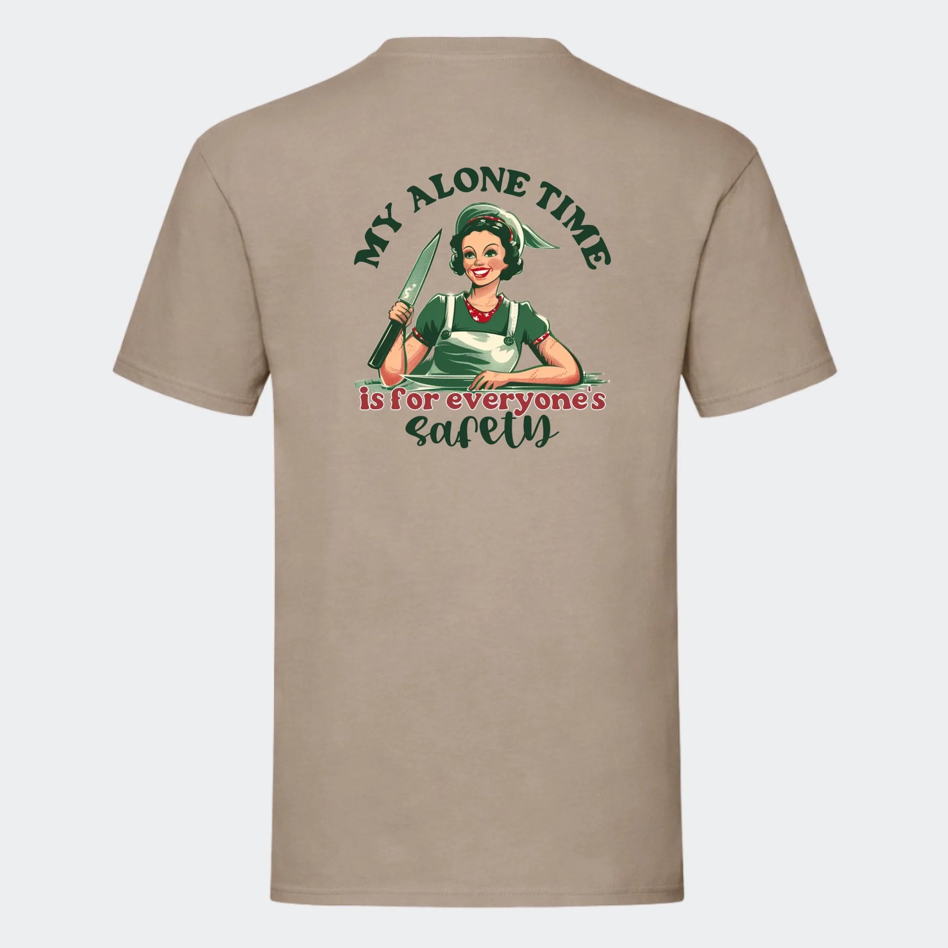 T-shirt - Retro hustru citater Customizer TeeInBlue