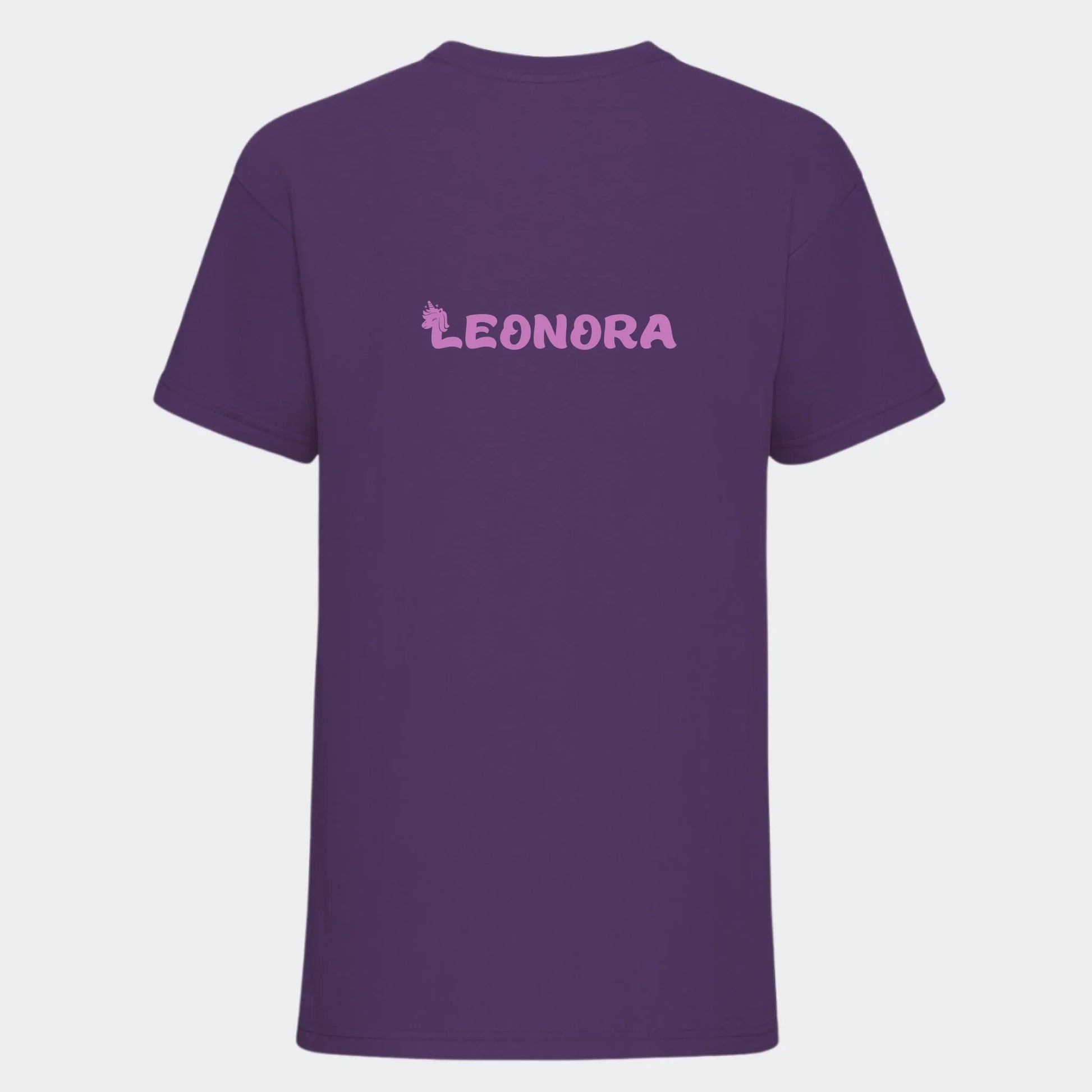 T-shirt til børn - Unicorn skrift Customizer TeeInBlue