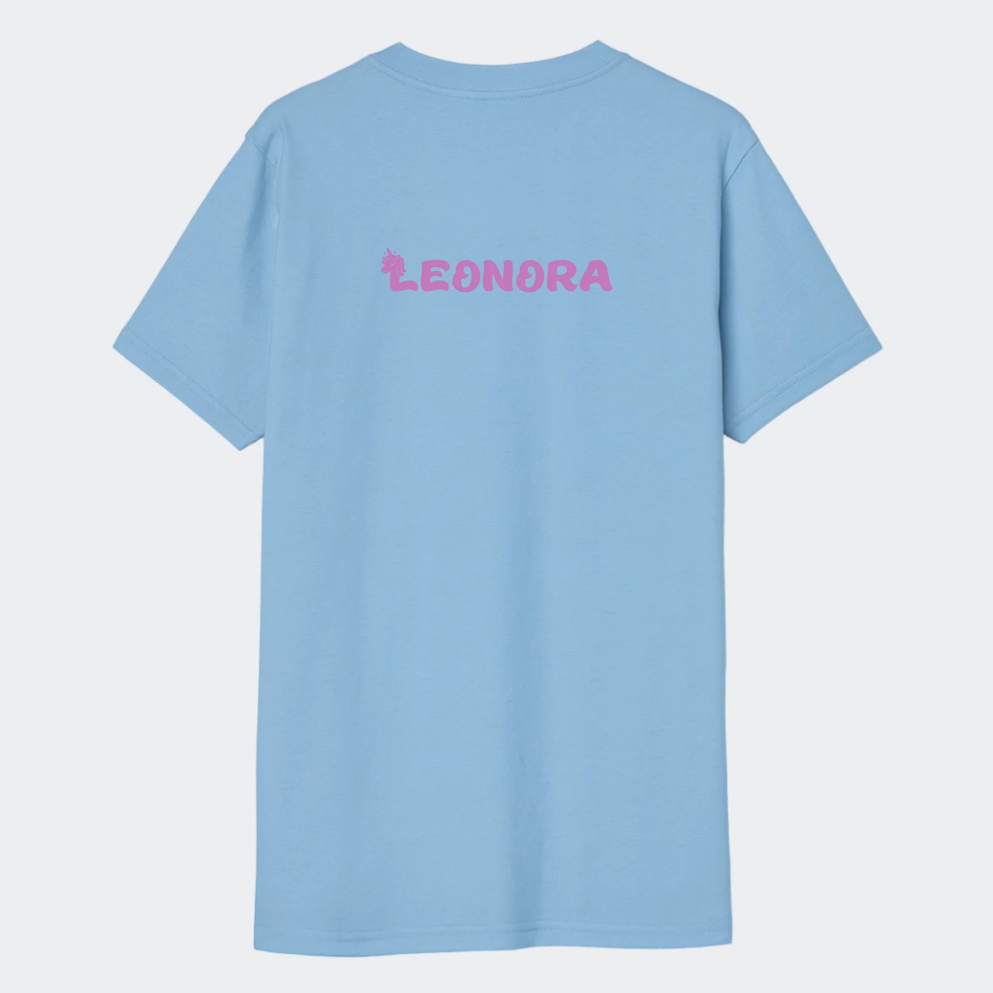 T-shirt til børn - Unicorn skrift Customizer TeeInBlue