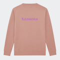 Sweatshirt til junior - Unicorn skrift Customizer TeeInBlue