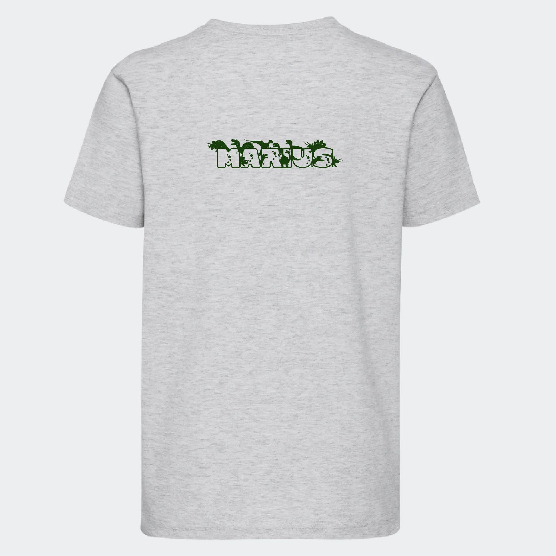 T-shirt til børn - Dino skrift Customizer TeeInBlue