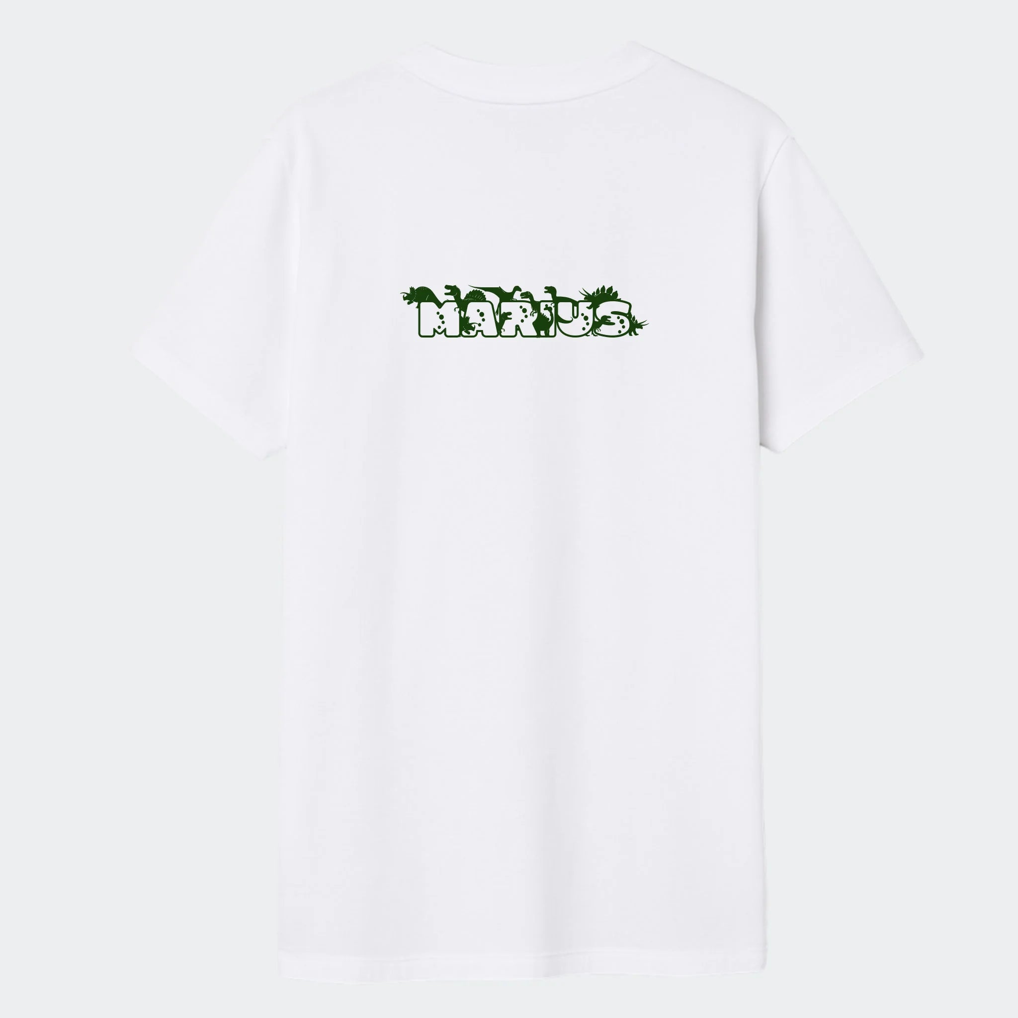T-shirt til børn – Dino skrift