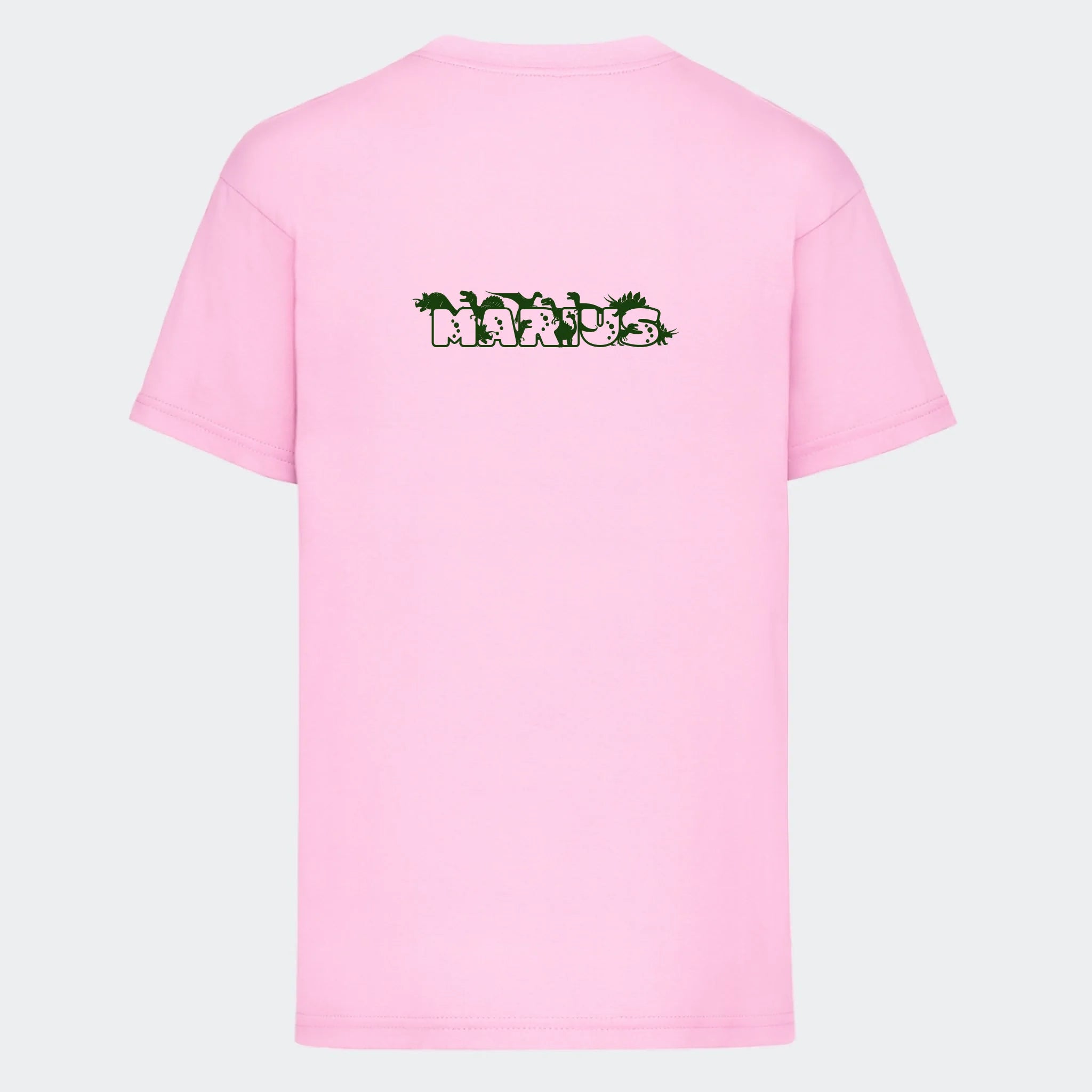 T-shirt til børn – Dino skrift
