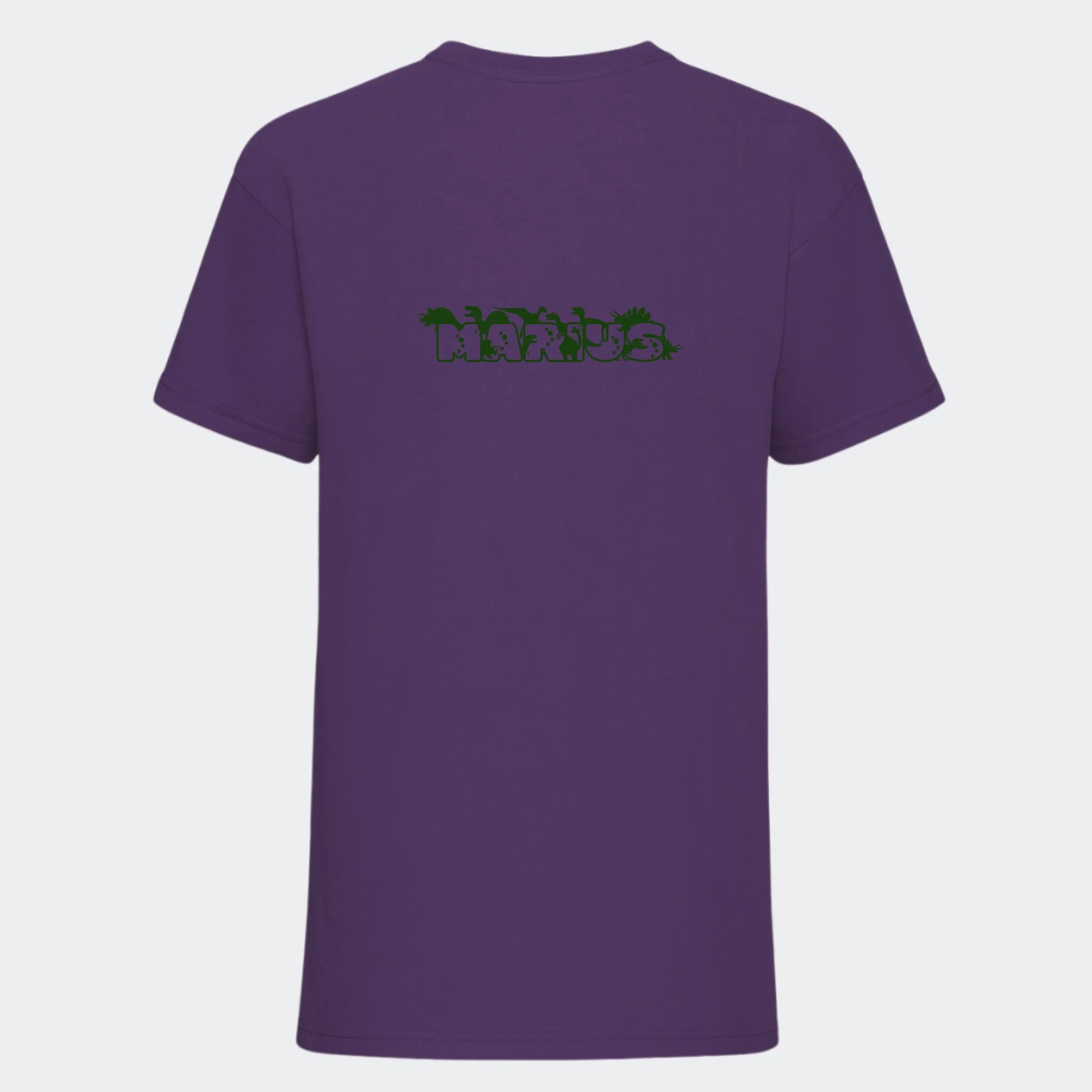 T-shirt til børn - Dino skrift Customizer TeeInBlue