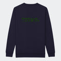 Sweatshirt til junior - Dino skrift Customizer TeeInBlue
