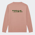 Sweatshirt til junior - Dino skrift Customizer TeeInBlue