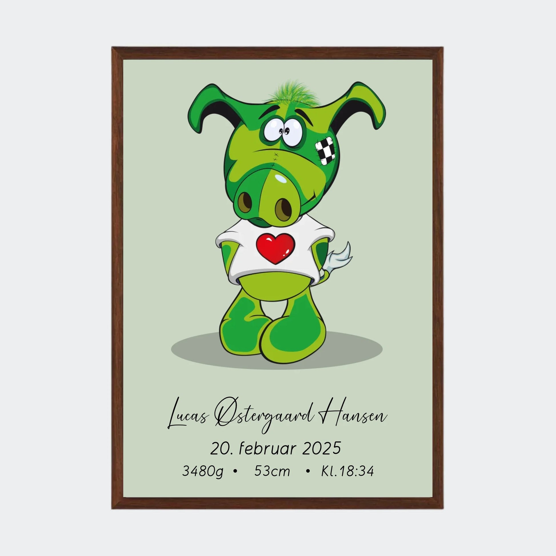 mørk eg a3