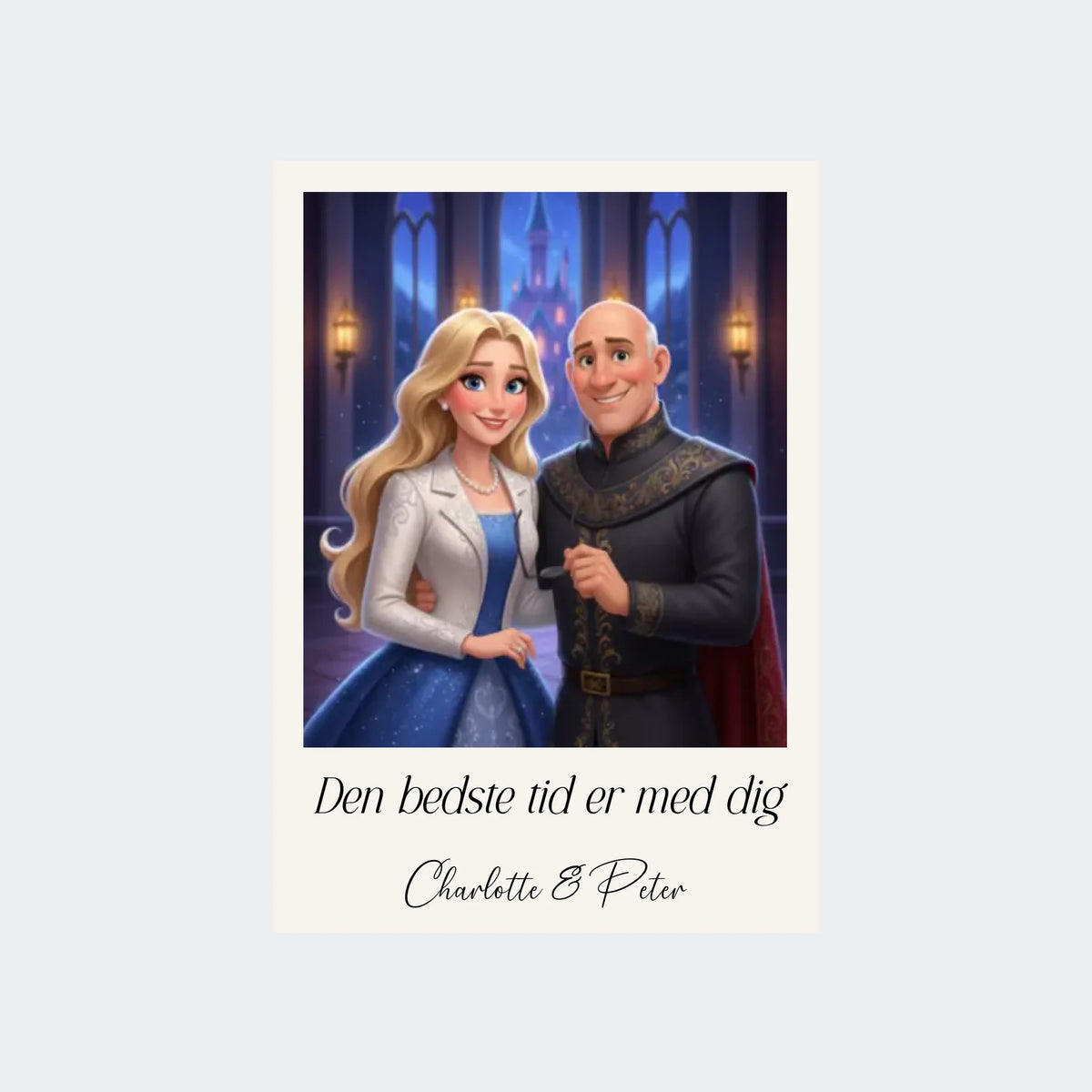 Plakat Ai genereret Disney – Upload eget billede, Uden ramme