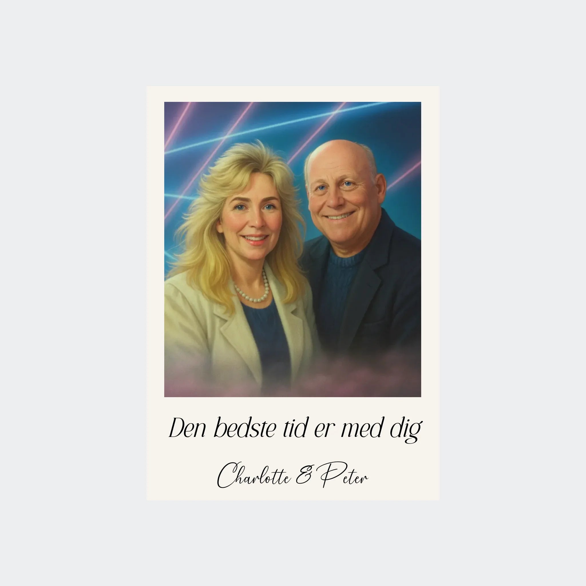 Plakat Ai genereret 1980s – Upload eget billede, Uden ramme