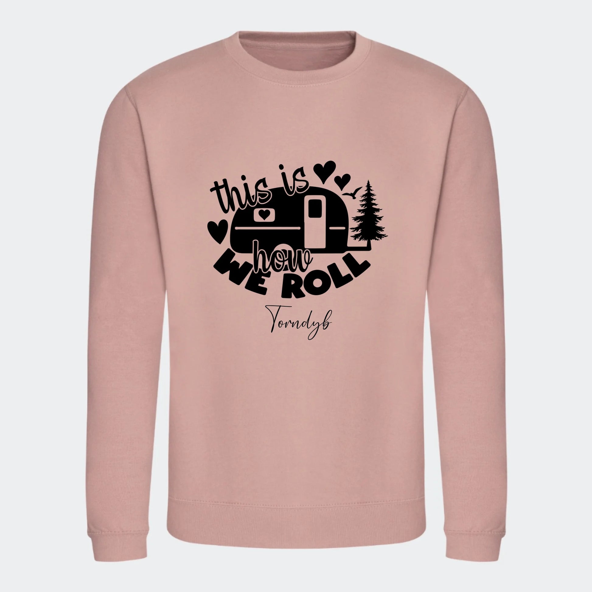 dusty pink front