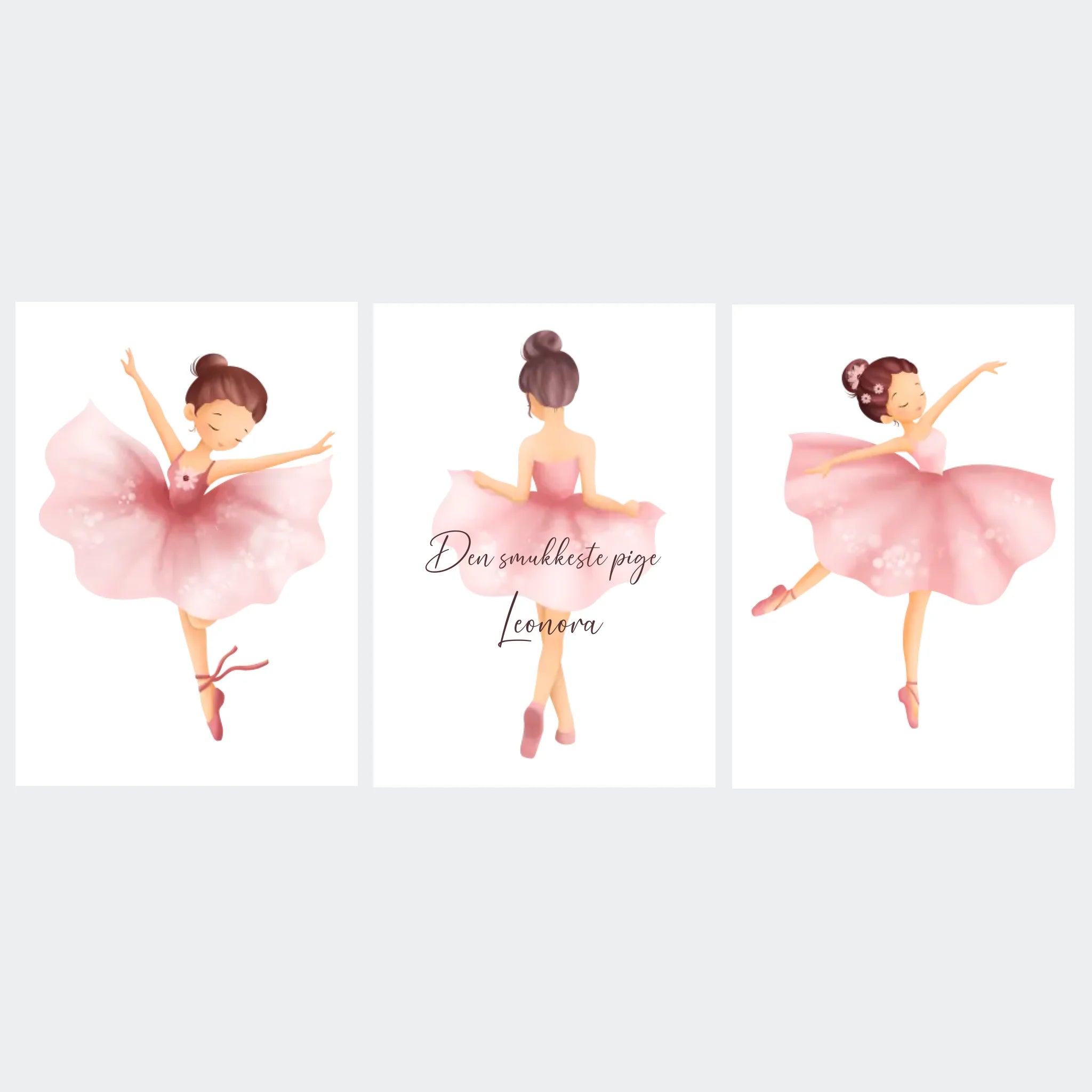 Ballet pige – Plakat sæt, Uden ramme