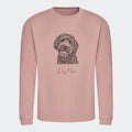 dusty pink front
