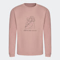 dusty pink front