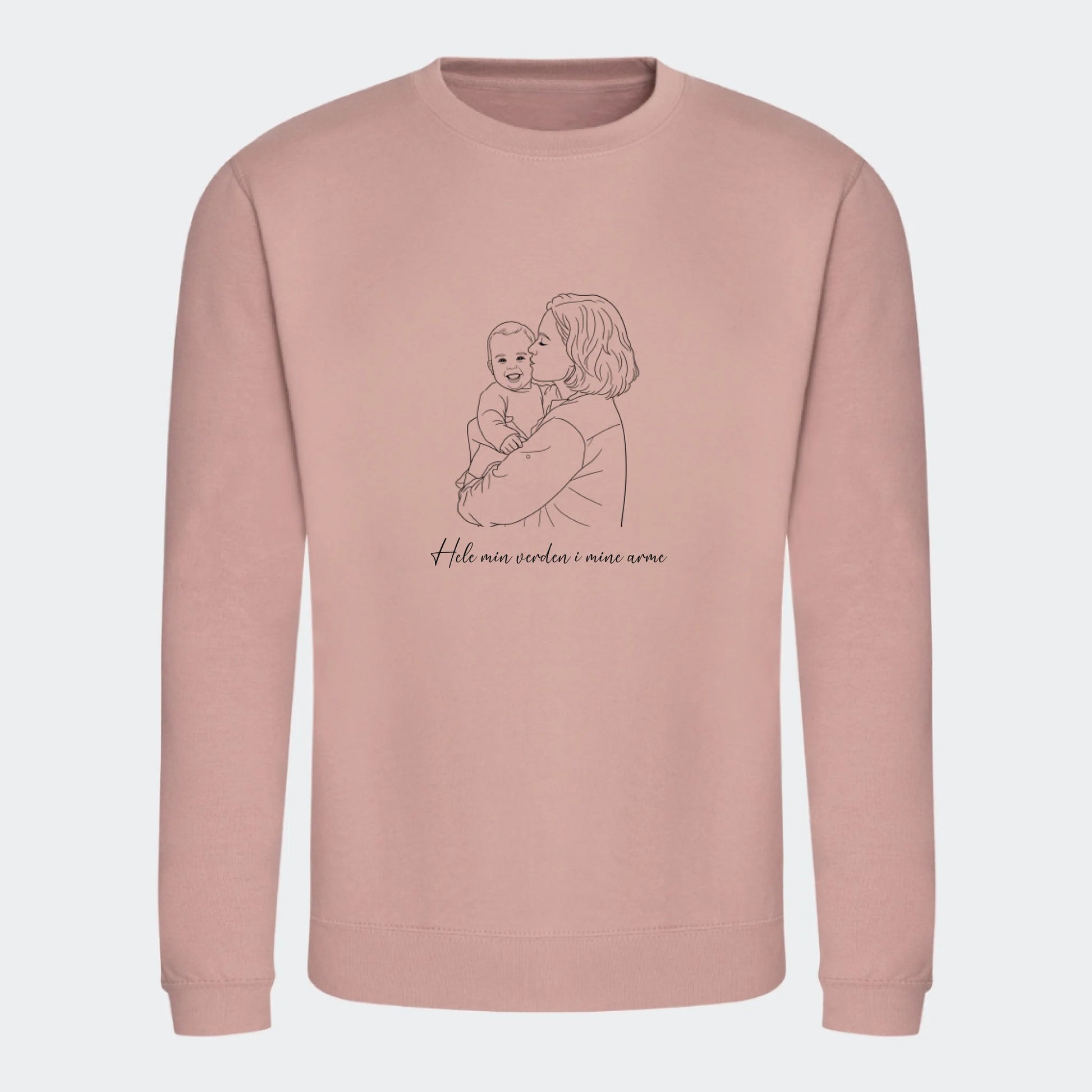 dusty pink front