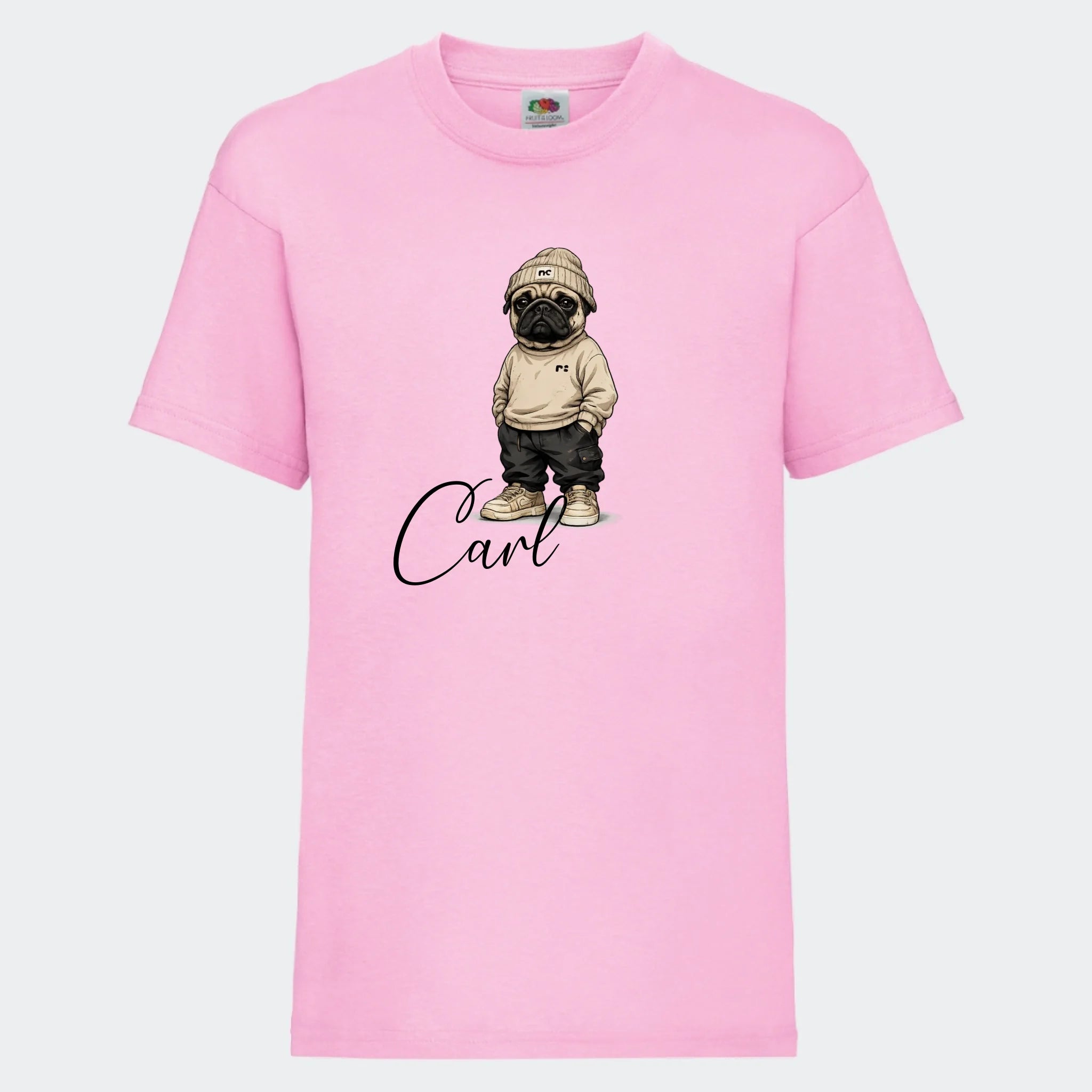 light pink front