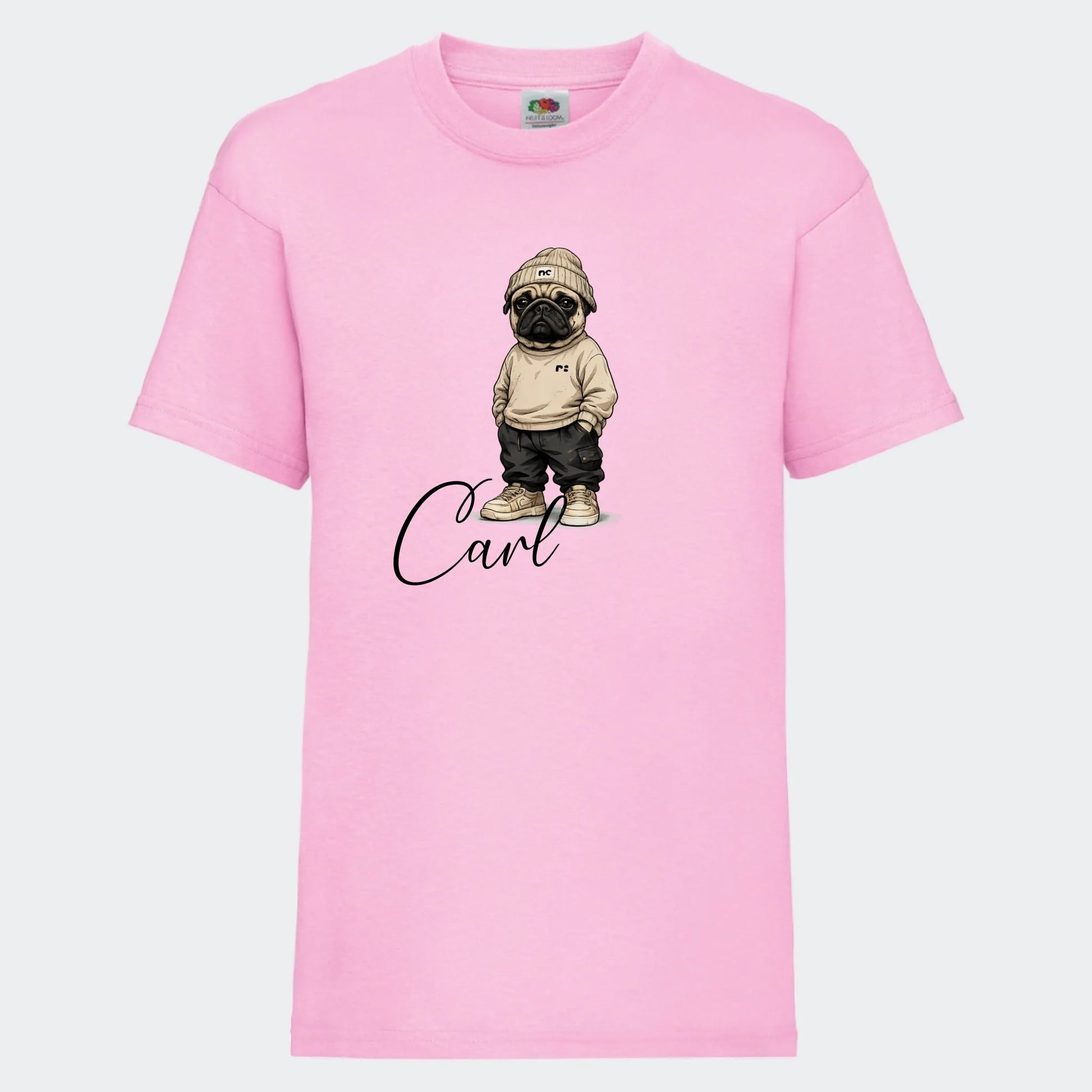 light pink front