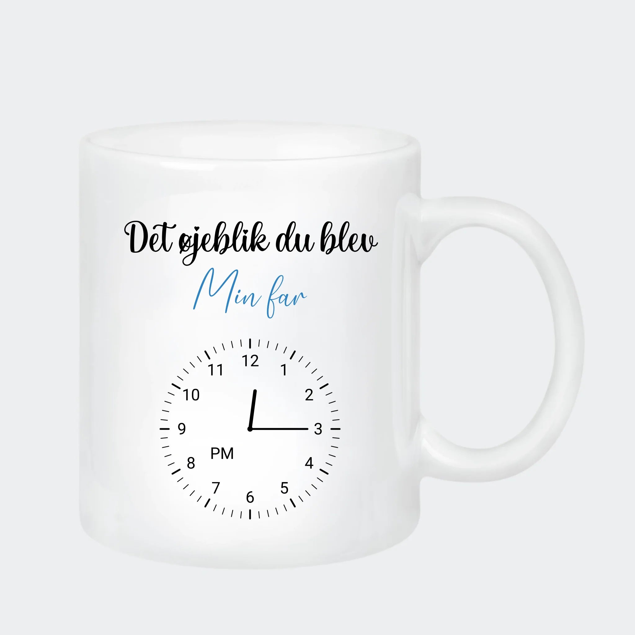 Keramikkrus – Det øjeblik du blev min ..., hvid, 330 ml