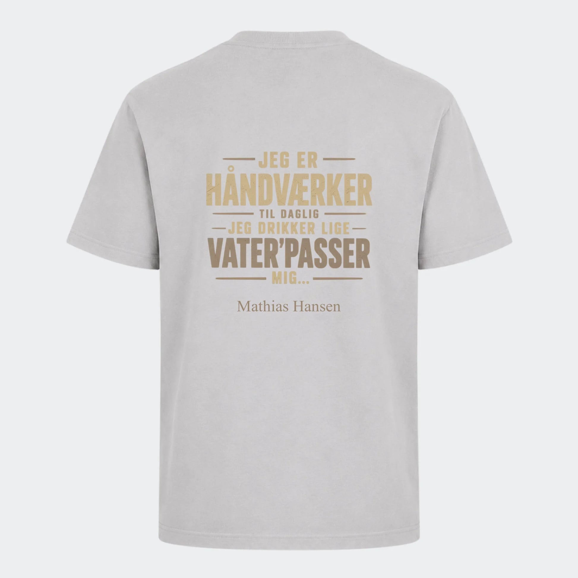 lysegrå ryg