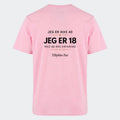lyserød ryg