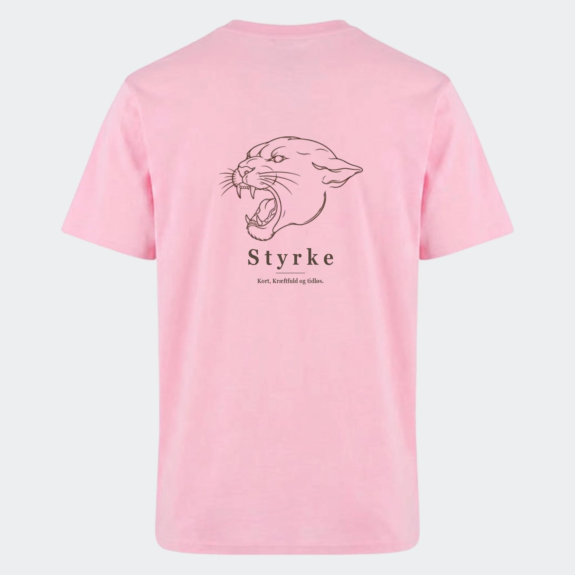 lyserød ryg