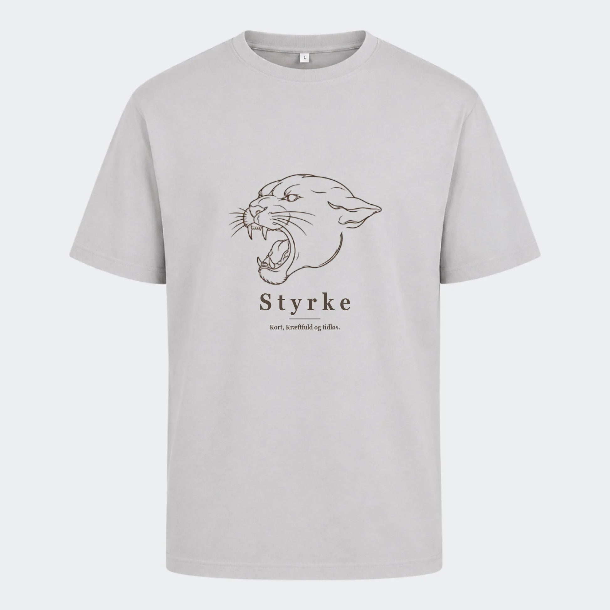 lysegrå font