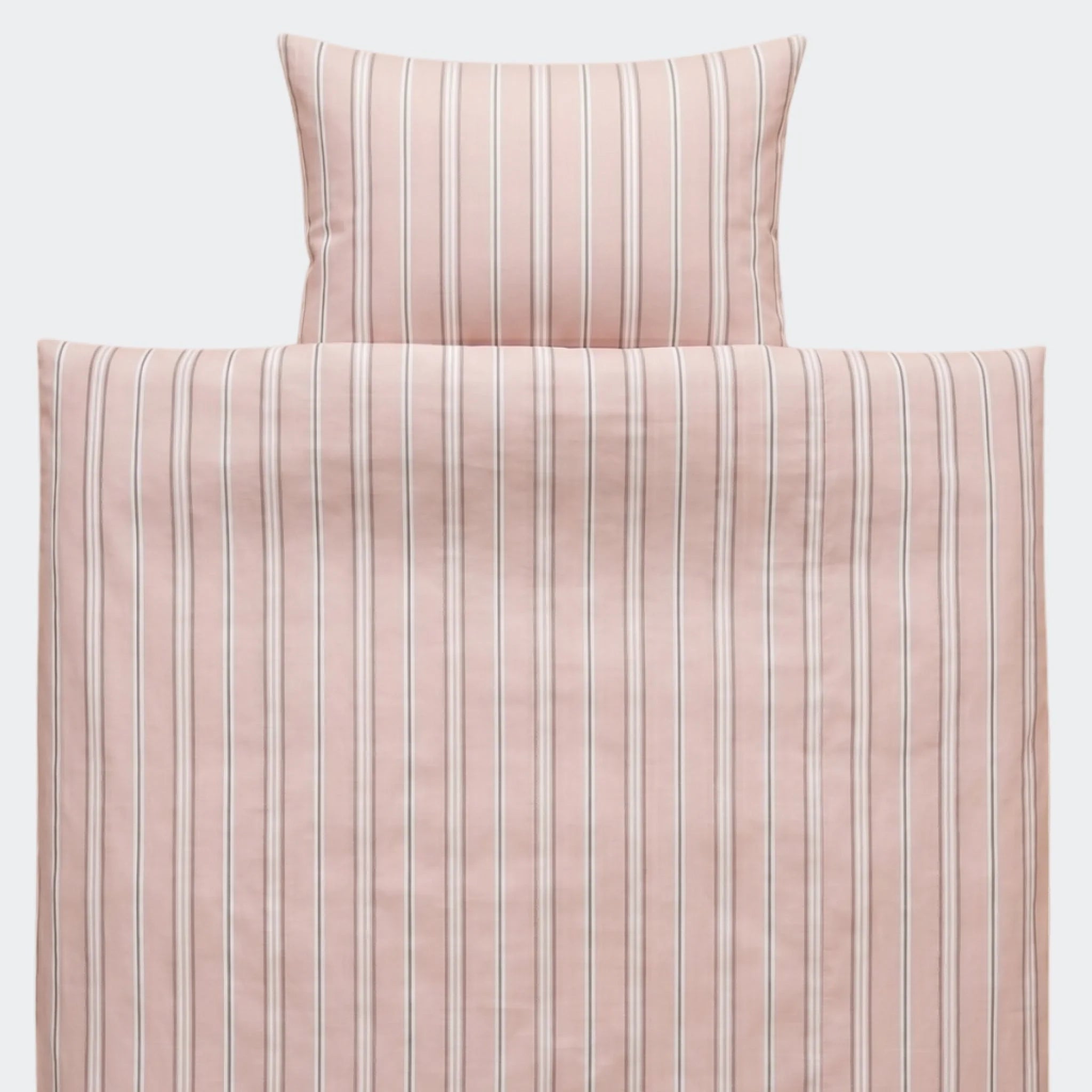 By Mats Rosie Stripe babysengetøj med rosa striber