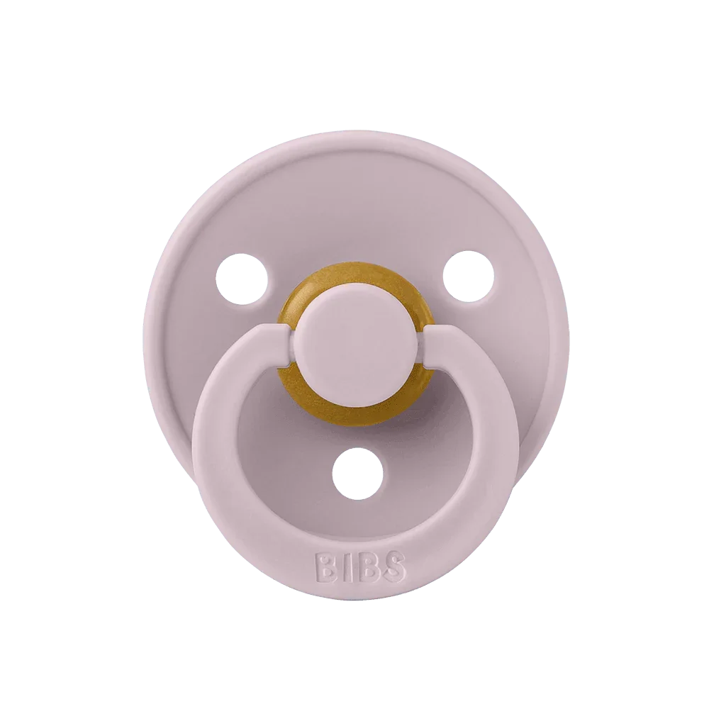 BIBS Colour Sutter 2-Pak - Blossom/Dusky Lilac str. 2 Sutter BIBS