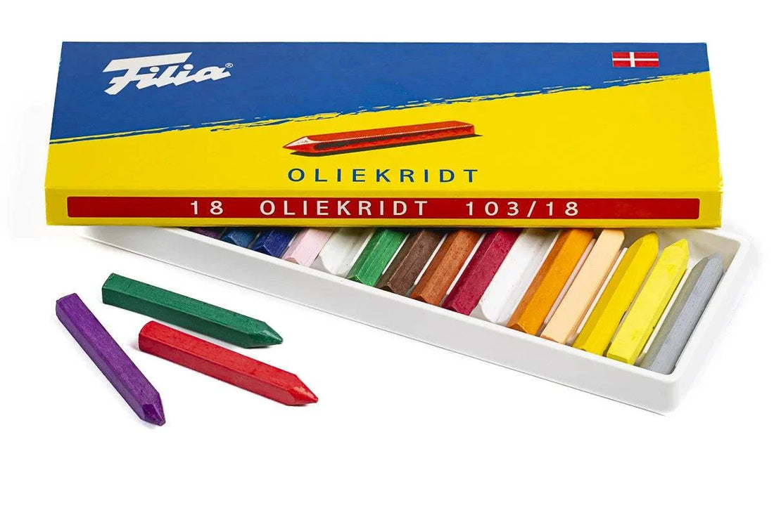 FILIA Oliekridt 18stk Alm produkt Filia