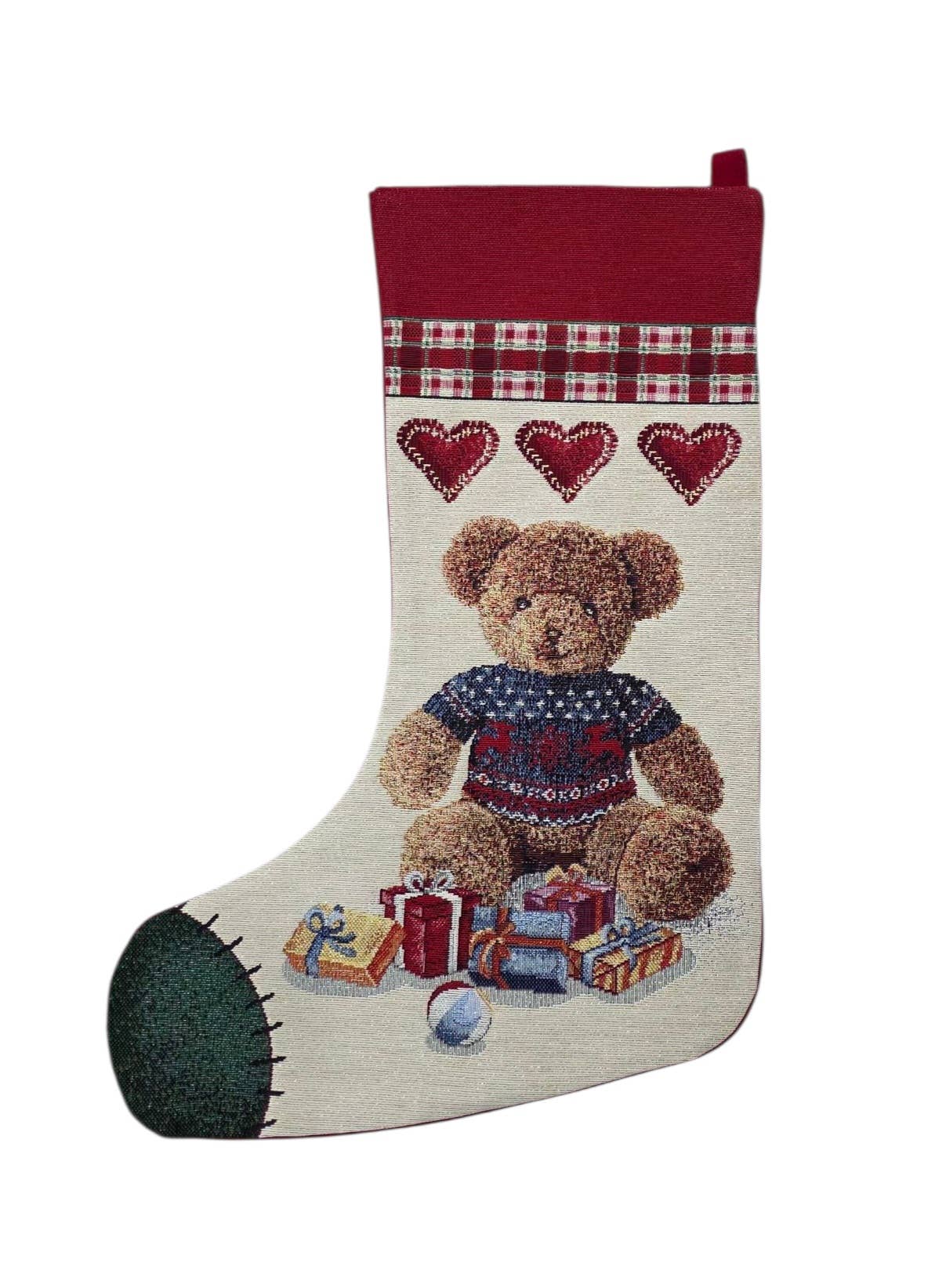 Julesok / Befana "Teddy" i Gobelin Lurex Lunaria Lab