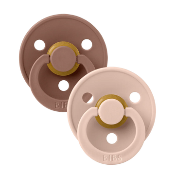 BIBS Colour Sutter 2-Pak - Woodchuck/Blush str 3 Sutter BIBS
