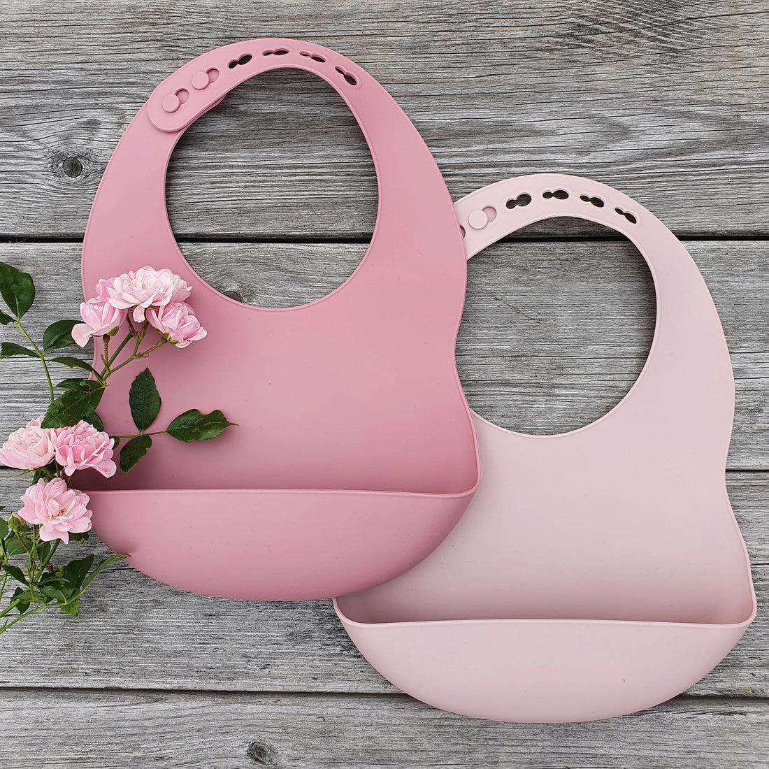 Savlesmæk Silikone 2-pak Rosa-Lilla Alm produkt summerville organic