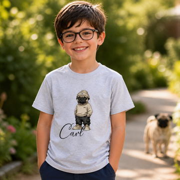 T-shirt til børn - Cool hund. Vælg motiv