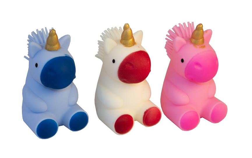 Mini | Enhjørning squeeze, 3 farver