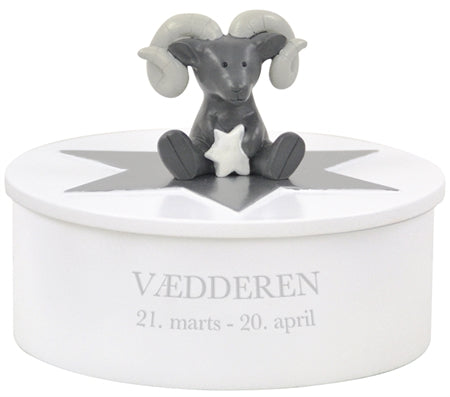 Stjernetegns smykkeskrin fra Kids by Friis, Vædderen 21/3 20/4