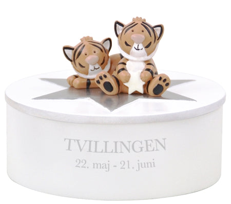 Stjernetegns smykkeskrin fra Kids by Friis, Tvillingen 22/5 21/6