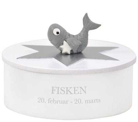 Stjernetegns smykkeskrin fra Kids by Friis, Fisken 20/2 20/3