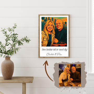 Plakat Ai genereret GTA - Upload eget billede Customizer TeeInBlue