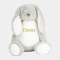 Grå kanin bamse Customizer Min Egen Verden.dk Navn 54654654 42cm