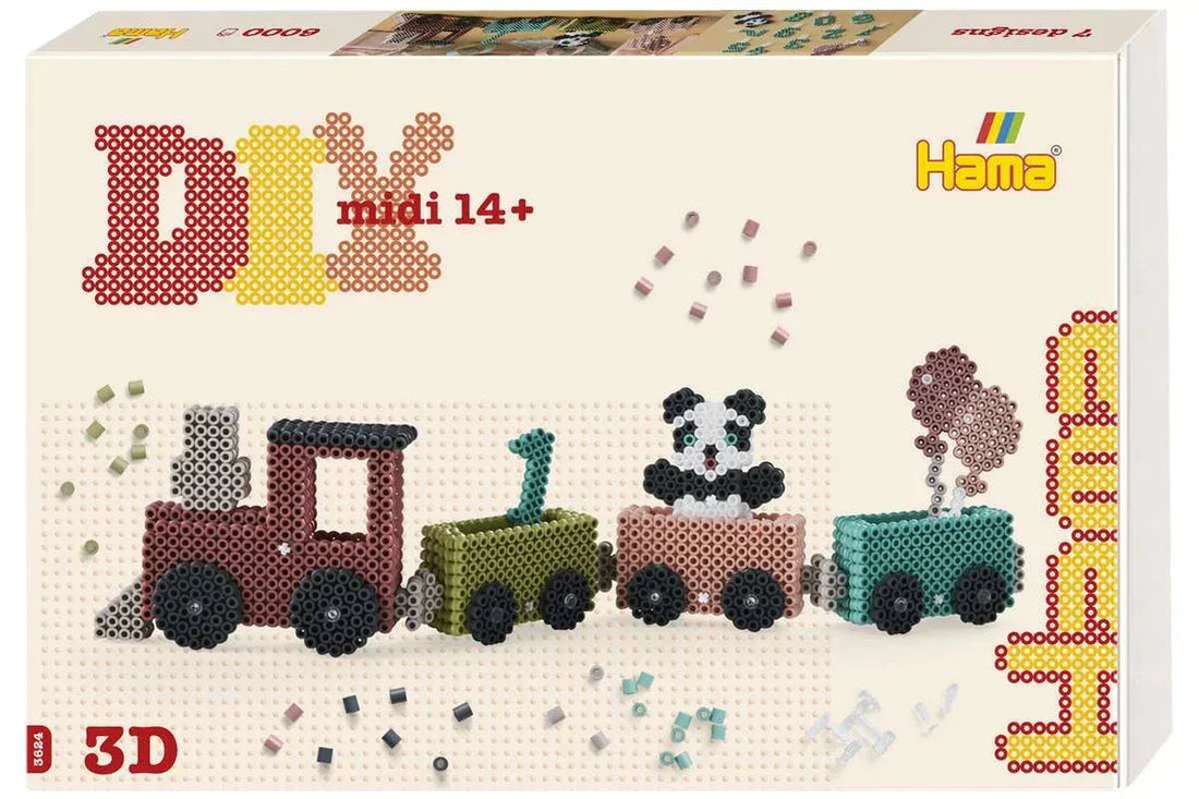 HAMA Art midi 3D fødselsdagstog 123Unik