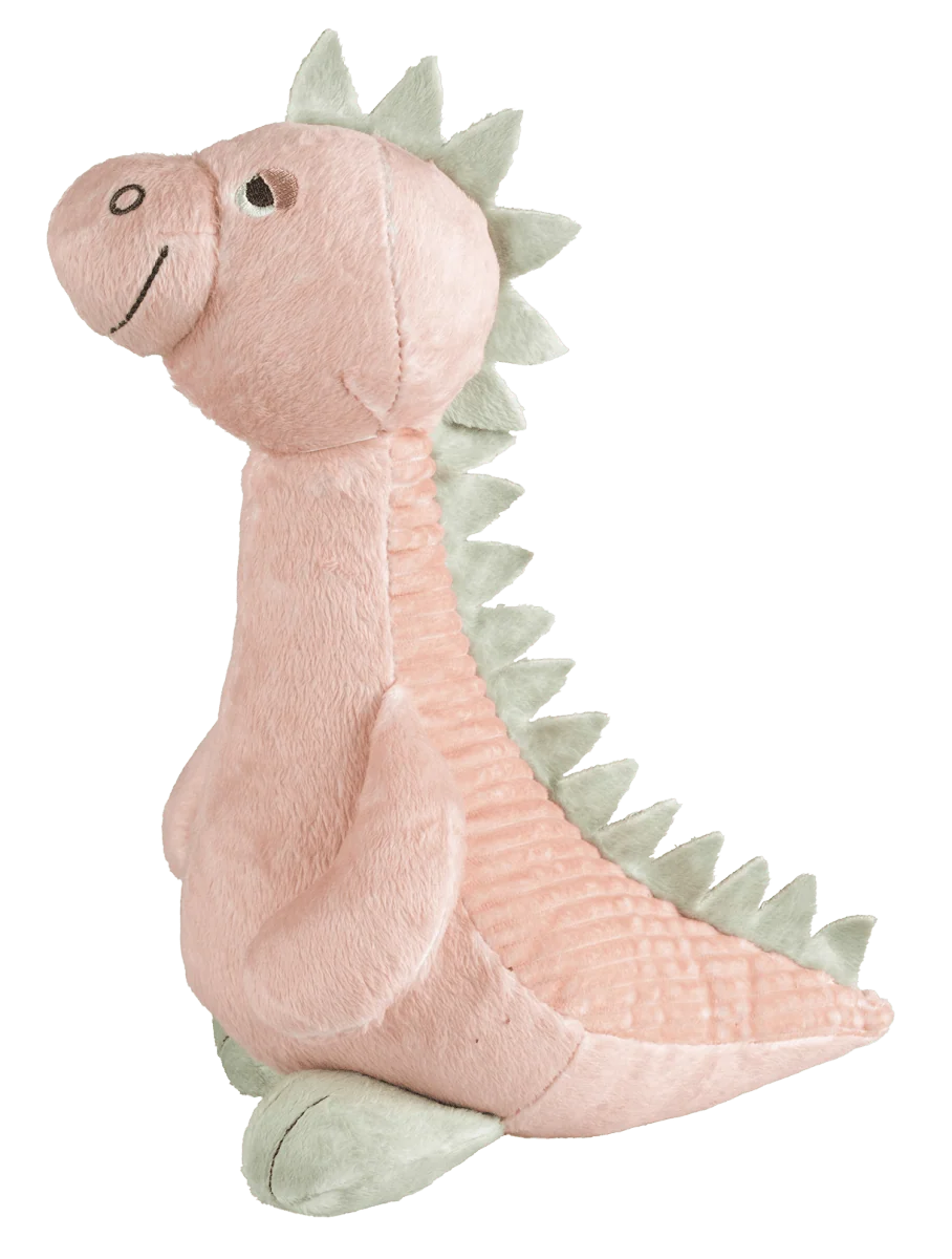 Happy Horse Nuttet Plesiosaur Pat bamse i lyserød til børn, 28 cm.