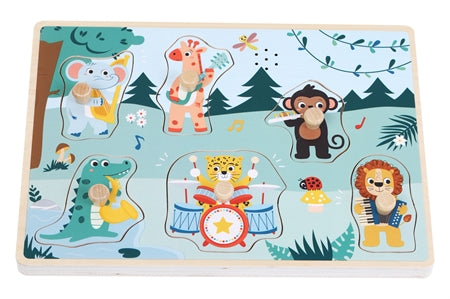 Kinder and Kids Knoppuslespil, Musik Alm produkt 123Unik Default Title