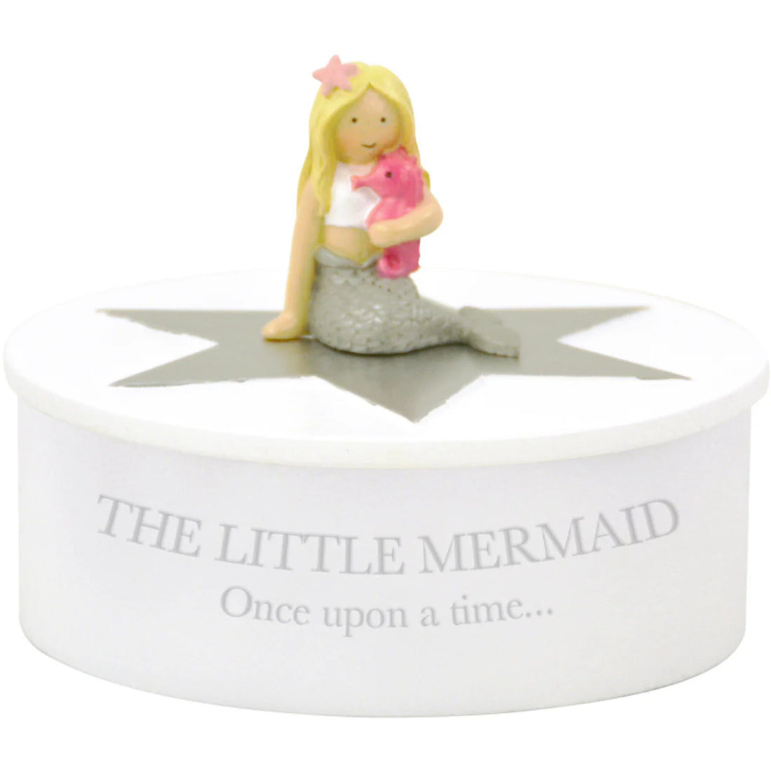 Kids by Friis Smykkeskrin Den Lille Havfrue med figur