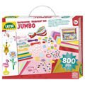 Lena Jumbo kreakuffert med 800 dele til kreativ leg for børn fra 5 år