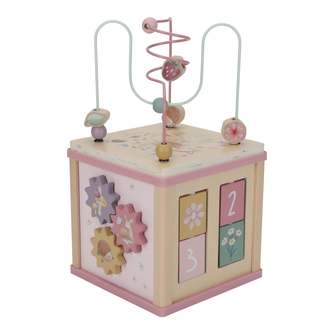 Little Dutch - Aktivitetskube - Fairy Garden Legetøj Minegenverden.dk