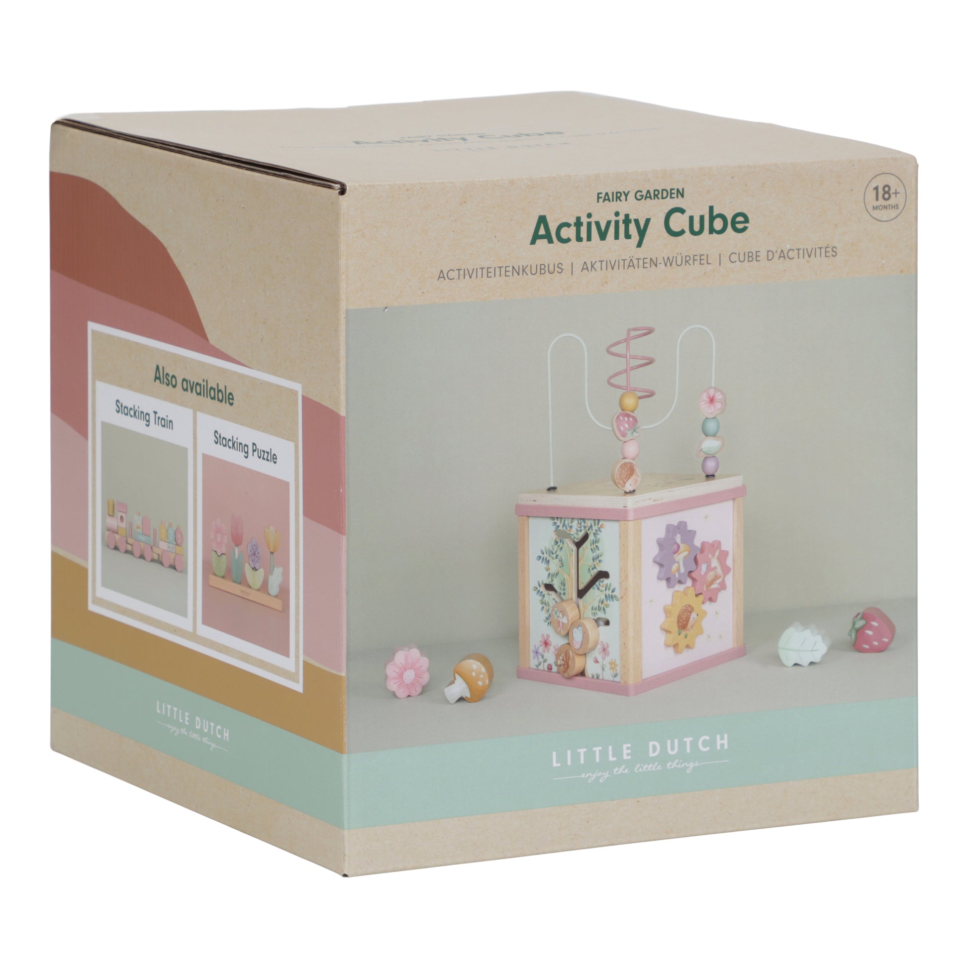 Little Dutch - Aktivitetskube - Fairy Garden Legetøj Minegenverden.dk