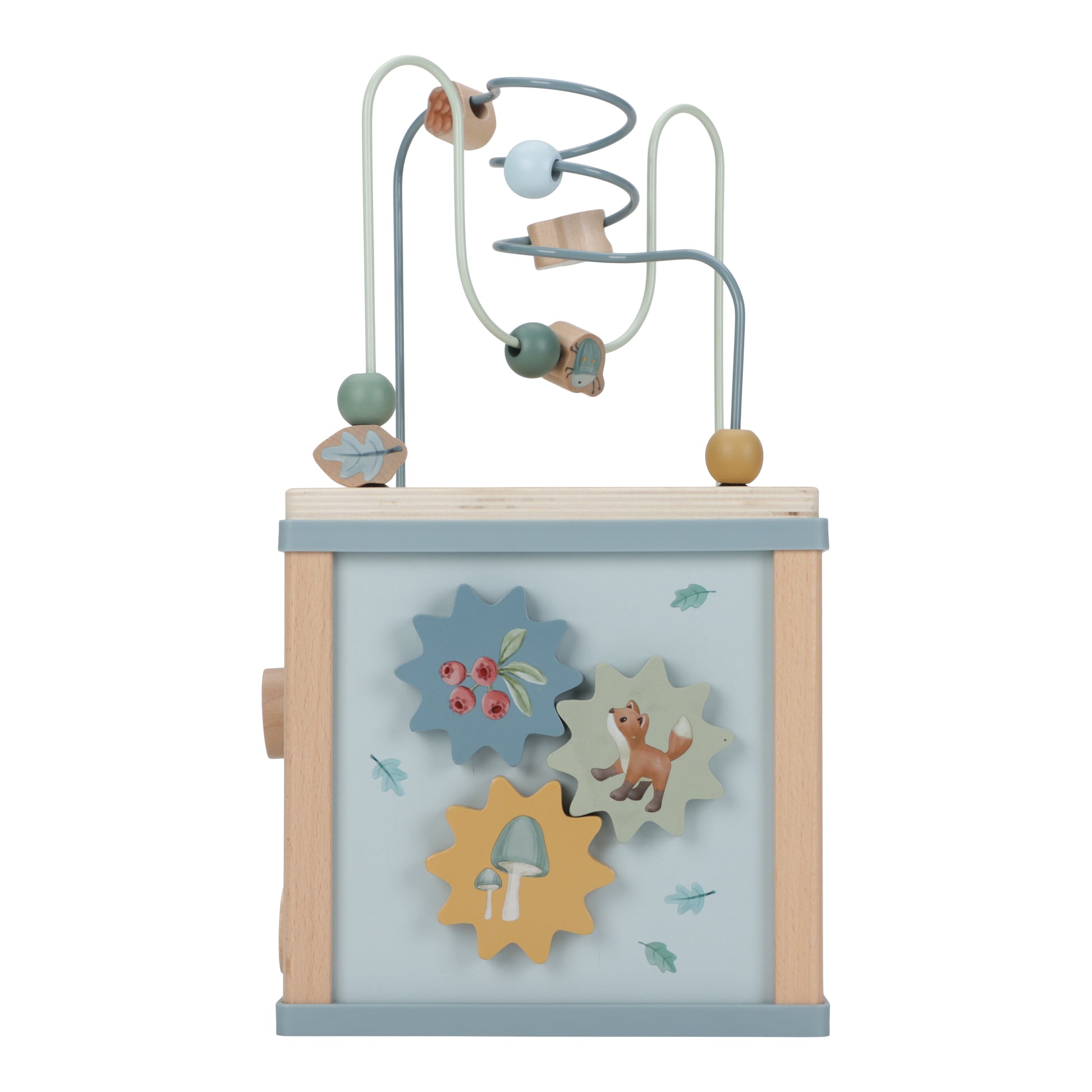 Little Dutch - Aktivitetskube - Forest Friends Legetøj Minegenverden.dk