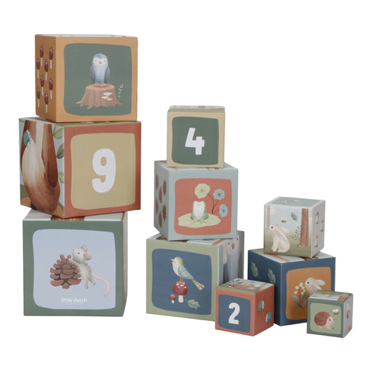 Little Dutch – Stabeltårn Pap – Forest Friends Baby tilbehør
