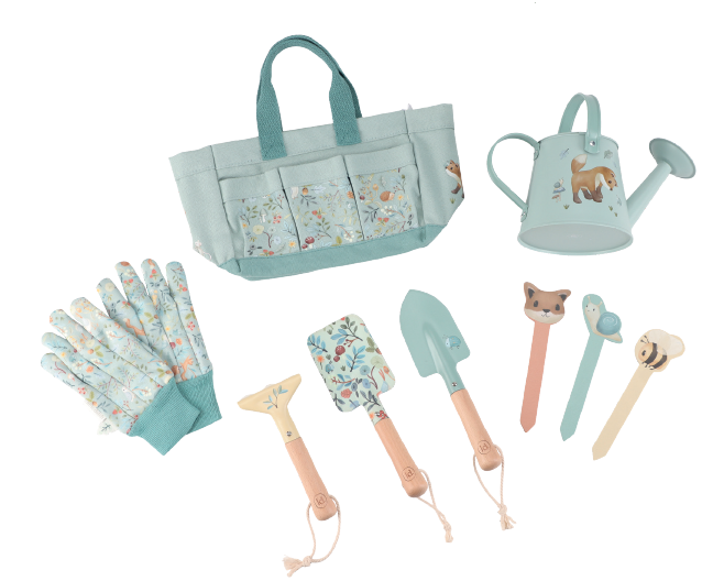 Little Dutch - Have sæt 10 dele Forest Friends FSC Alm produkt Minegenverden.dk