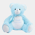 Personlig Lyseblå Bamse med Broderi Customizer minegenverden Navn+Dato 544 42cm